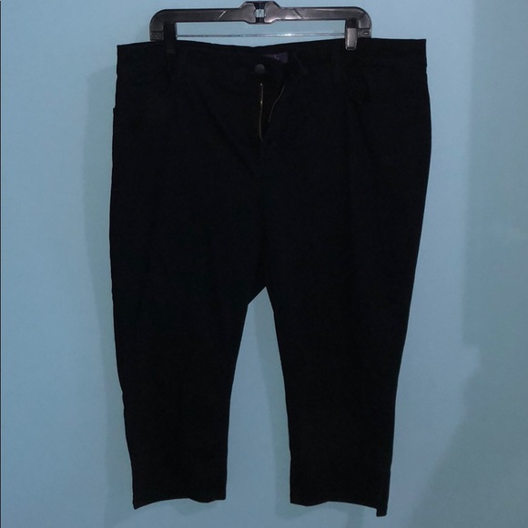 NYDJ Denim - NYDJ black jean capris